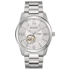 BULOVA Automatische Open Heart Herrenuhr, 40 Stunden Gangreserve, 42 mm Gehäuse - Bild 1 von 3