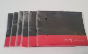 Lot Of 6- Beauty Protector X Birchbox Zipper Pouch Case Makeup Cosmetic - Picture 1 of 3