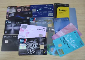 VOID.China Bank of Jiangsu.Visa UnionPay Credit Card Autograph Book Collectibles - Picture 1 of 10