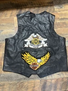Chaleco para mujer HotLeather S 3XL (chaleco/chaqueta de motocicleta) HOG Harley Owners Group - Imagen 1 de 9