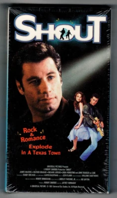 Shout VHS, Goodtimes Home Video, 1997, John Travolta New/Sealed - Image 1 of 2