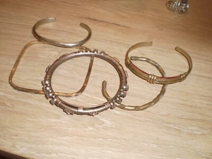 Plain n Brutalist Alpaca Bracelets cuff n bangle 5 pc - Picture 1 of 2