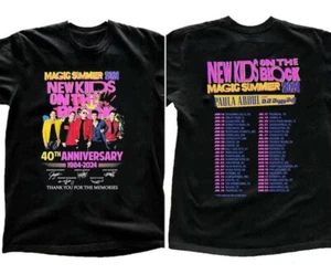 New Kids on the Block The Magic Summer Tour 2024 T-Shirt For Fans - Picture 1 of 5