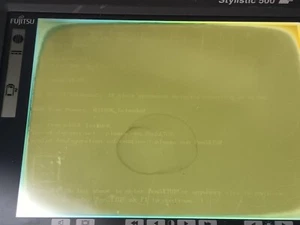 Computer Tablet Vintage Retro Fujitsu Stylistic 500 Lcd Danneggiato (Sped.24h) - Foto 1 di 3