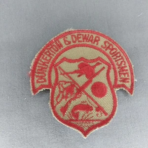 Dunkerton & Dewar Sportsmen Iowa IA 3 /4" Patch - Picture 1 of 2