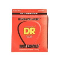 DR Strings RDE-10 Red Devils-Extra-Life Red Coated Electric, 10-46 for sale
