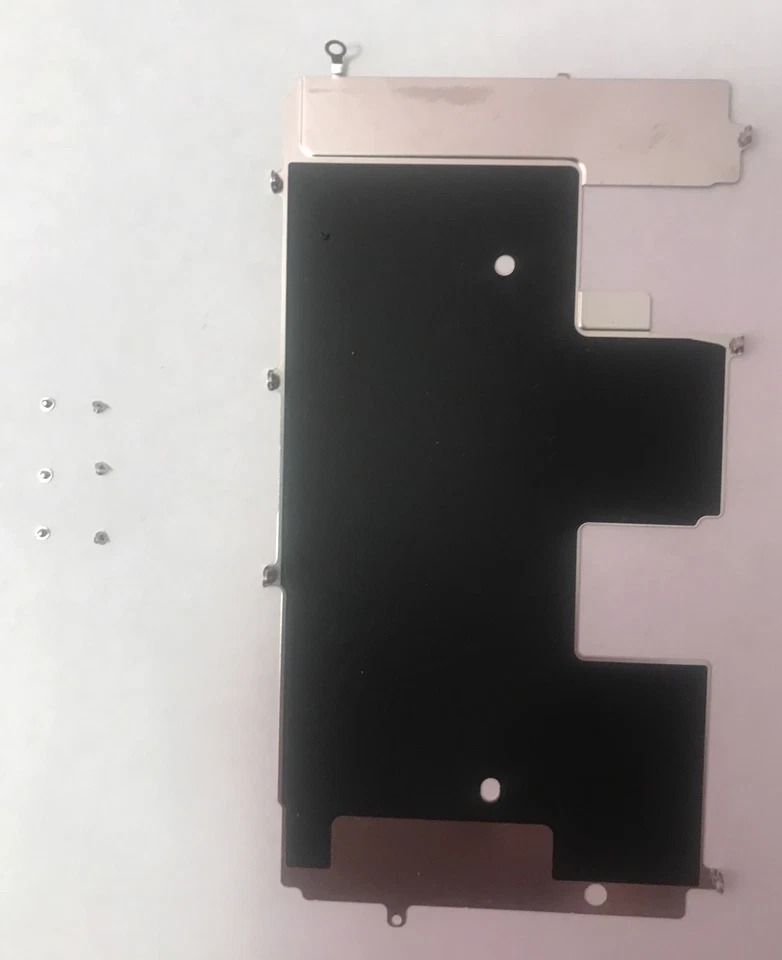 iPhone 8/SE 2020/22 LCD Inner Back Metal Shield Plate & 6 Screws - Image 1 of 1