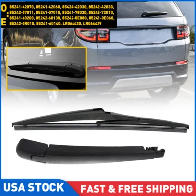 Rear Wiper Blade and Arm For TOYOTA RAV4 2006-2012 Back Window Windshield Wiper - Image 1 of 4