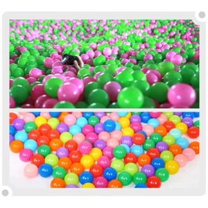 100PCS Baby Kids Soft Balls Play Balls For Ball Pit Ocean Swim Pool Playpen Toys - Picture 1 of 7