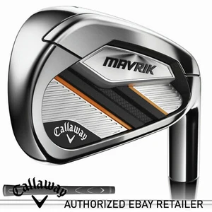 Callaway Mavrik Irons New 2022 - 5-PW+AW (7 clubs) - Choose your Hand & Flex - Picture 1 of 9