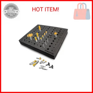 POWERTEC Router Bit Storage Inserts for 110 Bits, 50PCS 1/2" and 60PCS 1/4" Shan - Picture 1 of 2