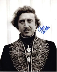 Foto firmada por Gene Wilder de 11x14 fotografiada incluye certificado de autenticidad - Imagen 1 de 1