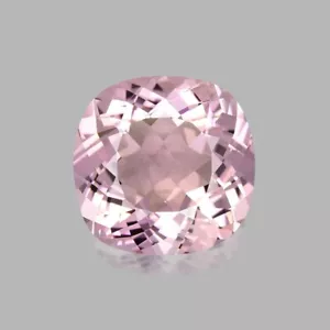 3.59ct FANTÁSTICO COJÍN CUADRADO CORTE NIGERIANO NATURAL ROSA MORGANITA - Imagen 1 de 1