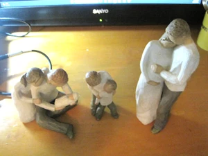 Willow Tree New Life, 3 handbemalte Skulpturen, Figuren. - Bild 1 von 7