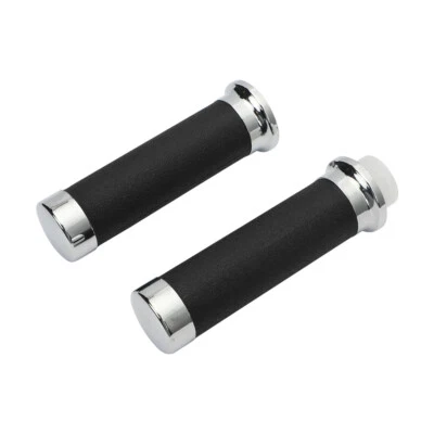 PARA HONDA VT250 400 600 750 1100 1300 Agarre Derecho Tubo Acelerador + Empuñaduras Izquierdas Foto 1 de 4