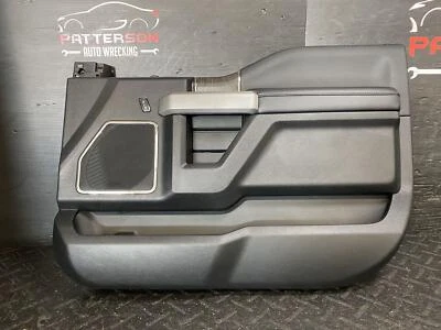 20-22 FORD F250 FRONT PASSENGER RIGHT INSIDE INTERIOR DOOR TRIM PANEL BLACK 5B - Image 1 of 4