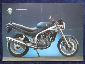 MZ, MuZ Skorpion Tour Prospekt 2 Seiten  - Bild 1 von 2