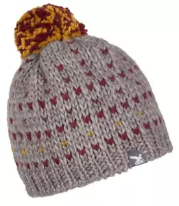 SALEWA Winter Hat - AlpineLife Sennes - Beanie Polartec Windproof Purple Grey - Picture 1 of 5