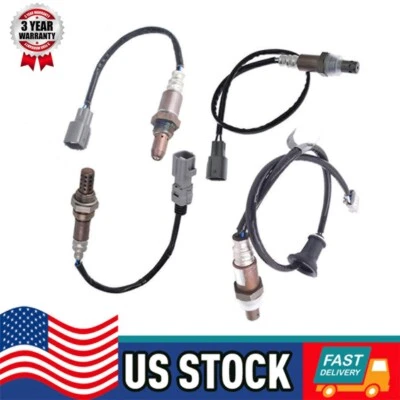 Sensores de oxígeno traseros + delanteros 4 piezas Sensores de O2 para Toyota Sienna 3,3 L 2004 2005 2006 Foto 1 de 4