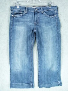 DPD Deluxe Premium Denim Womens 32x21 Tailored Crop Low Rise Denim Capri Pants - Picture 1 of 7