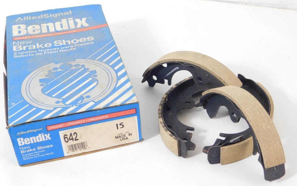 Nuevo Juego de pastillas de freno trasero Bendix 642 - Hecho en EE. UU. - Toyota Tercel Foto 1 de 3