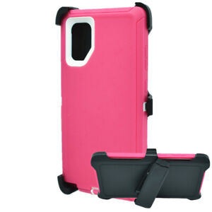 For Samsung Galaxy Note 10 10+Plus Shockproof Defender Case Cover w/Belt Clip