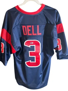 Tank Dell Signed Custom Jersey (PIA) - Picture 1 of 4