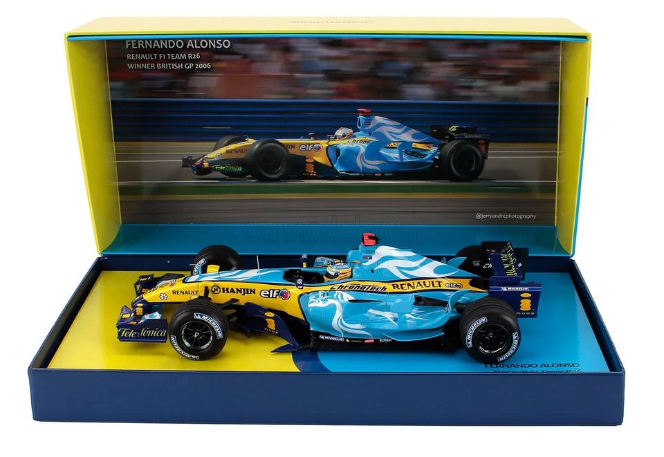 1/18 MINICHAMPS - MINICHAMPS - F1  R26 TEAM MILD SEVEN RENAULT N 1 147060801 - Immagine 1 di 1