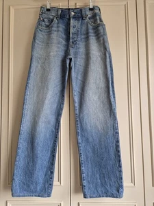 Citizens of Humanity Straight Leg Jeans, Washed Blue, Size 28 / UK 8 - Picture 1 of 7