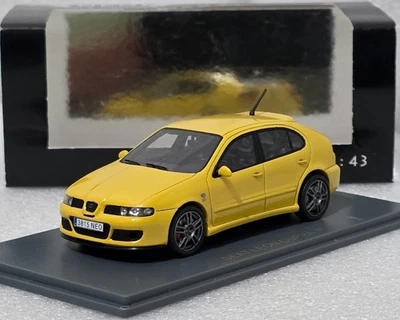 Seat Leon Cupra R 2003 Yellow 1:43 Neo NEO43815 EXTREMELY RARE!! - Image 1 of 4