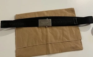 louis vuitton belt men 95/38 Canvas/ Metal M9801 - Picture 1 of 8