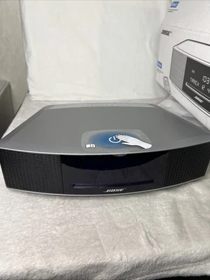 NEW Open Box Bose Wave Music System IV Platinum Silver AM/FM/CD 737251-1310 - Image 1 of 4