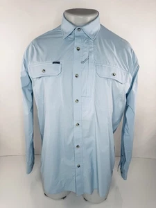 PONCHO - Western Vented Fishing Hunting Mens M Shirt - Picture 1 of 4