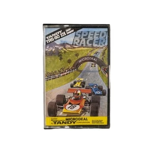 Speed Racer - Game CASSETTE Tape Tandy TRS-80 Free POSTAGE - Picture 1 of 13