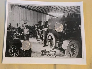 Antik 8x10 Foto 1919 Chandler Automobile Birmingham Alabama Mechaniker Shop - Bild 1 von 4