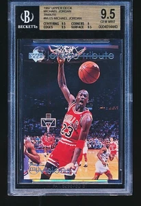 1997 Upper Deck Tribute MJ Visions Michael Jordan #MJ25 BGS 9.5 - Bild 1 von 2