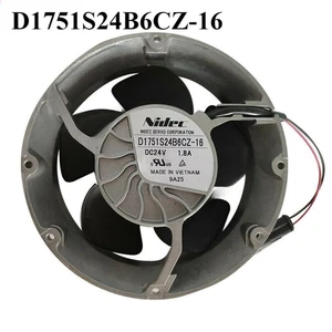 Nidec 172*51MM DC24V 1.8A D1751S24B6CZ-16 6314HR For ABB Inverter Fan ACS510/550 - Afbeelding 1 van 1
