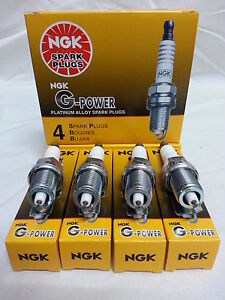 NGK G-Power BPR5EGP (7082)  Platinum Spark plugs Set of 4 Made in Japan