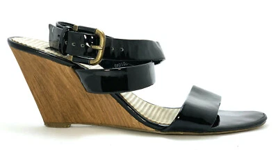 Zapatos Zara Basic Mujer Negro/Corcho 3" Tacón Talla EU 39 Foto 1 de 4