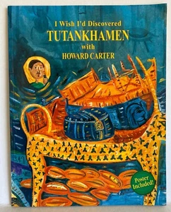 I Wish I'd Discovered Tutankhamen Howard Carter vintage children's book PB 1998 - Picture 1 of 10