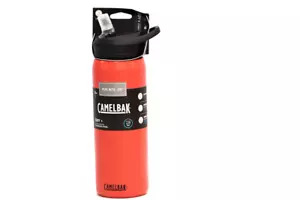 CamelBak 25oz Eddy Vacuum Insulated Stainless Steel Water Bottle Wild Strawberry - Picture 1 of 4