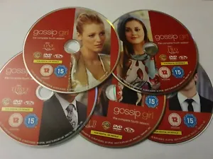 Gossip Girl  - Fourth Season (2011, 5 Disc Set) DVD Series Four 4 - Disc only - Picture 1 of 1