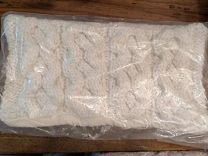 west elm Modern Chunky Lumbar Pillow Cover-Alabaster-NWT - Picture 1 of 3