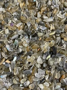 4 Unzen Labradorit Edelsteinchips 5-8 mm Reiki Heilung Kristall Intuition Mystik - Bild 1 von 4