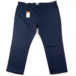 RM Williams Men’s Ramco Jeans Navy Blue Tapered Leg Size W54 inch x L32 NEW - Picture 1 of 4