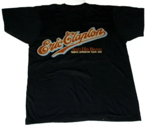 Authentic 1979 Eric Clapton American Tour Tee Shirt BTN060 - Picture 1 of 3