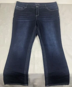 Maurices Jeans Damen 24 Reg Blau Stretch Relaxed Western Outdoor Denim - Bild 1 von 7