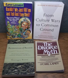 LOT Christian Family Religion Relationships Debates Divorce Cathy Lechner Laney - Picture 1 of 3