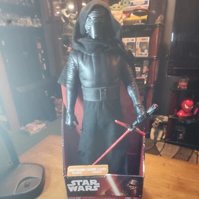 Figura de acción Disney Star Wars KYLO REN con sable de luz The Force Awakens 18"   Foto 1 de 4