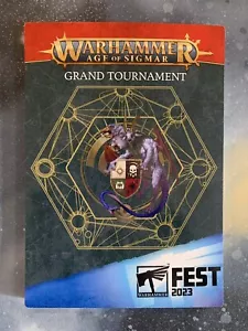 Warhammer Age Of Sigmar Warhammer Fest Grand Tournament Cards Free P&P - Picture 1 of 4